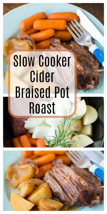 Slow Cooker Cider Braised Pot Roast