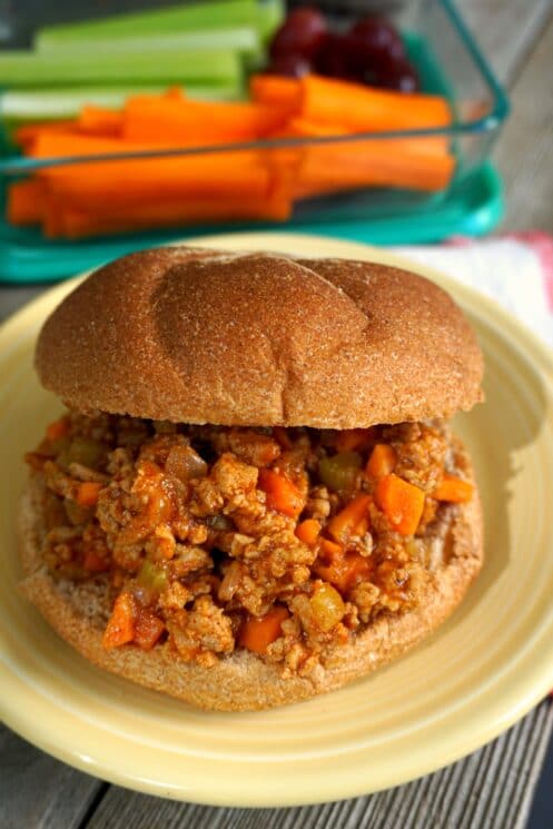 healthy turkey sloppy joes