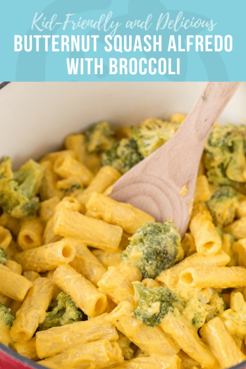 Butternut Squash Alfredo with Broccoli | Healthy Ideas for Kids