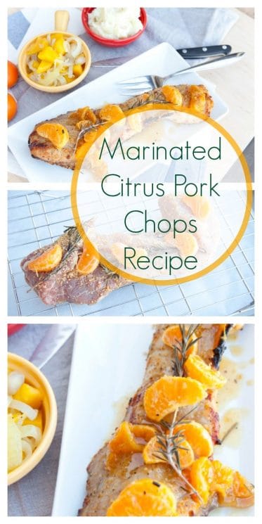 Marinated Citrus Pork Chops Recipe