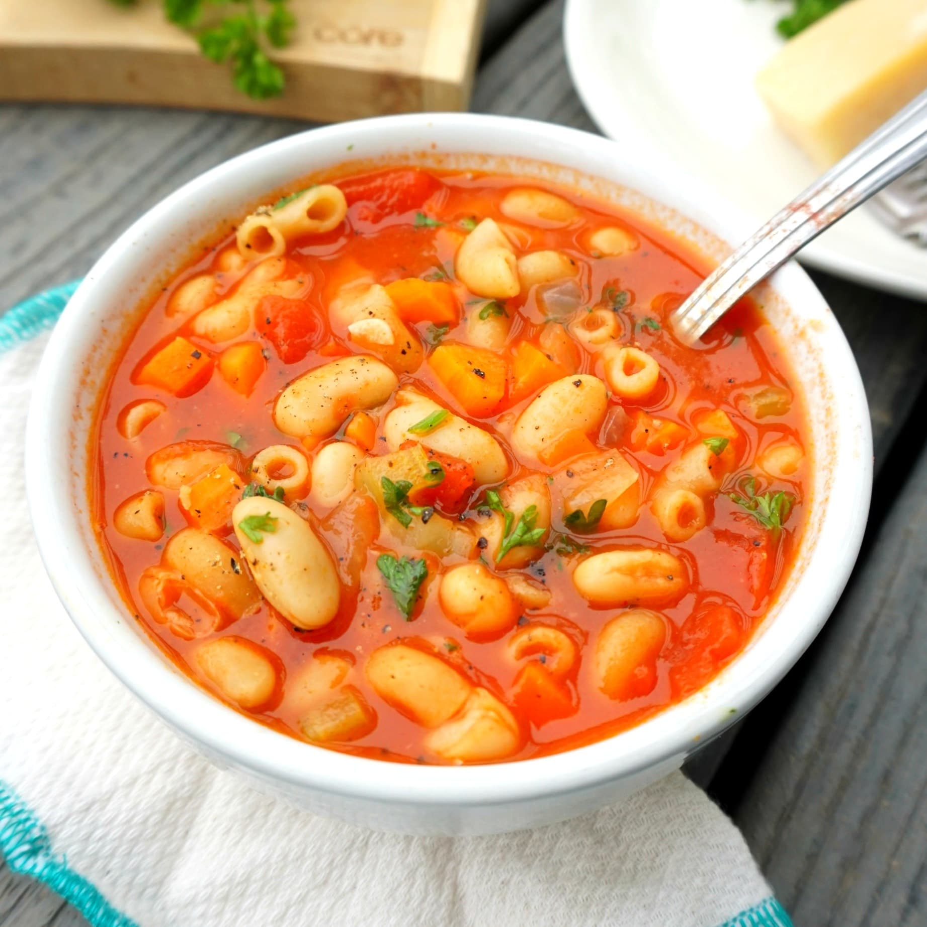 30-Minute Pasta e Fagioli - Super Healthy Kids