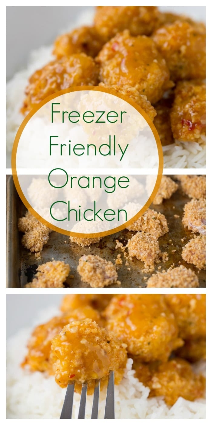 Freezer Friendly Healthy Orange Chicken - Super Healthy Kids