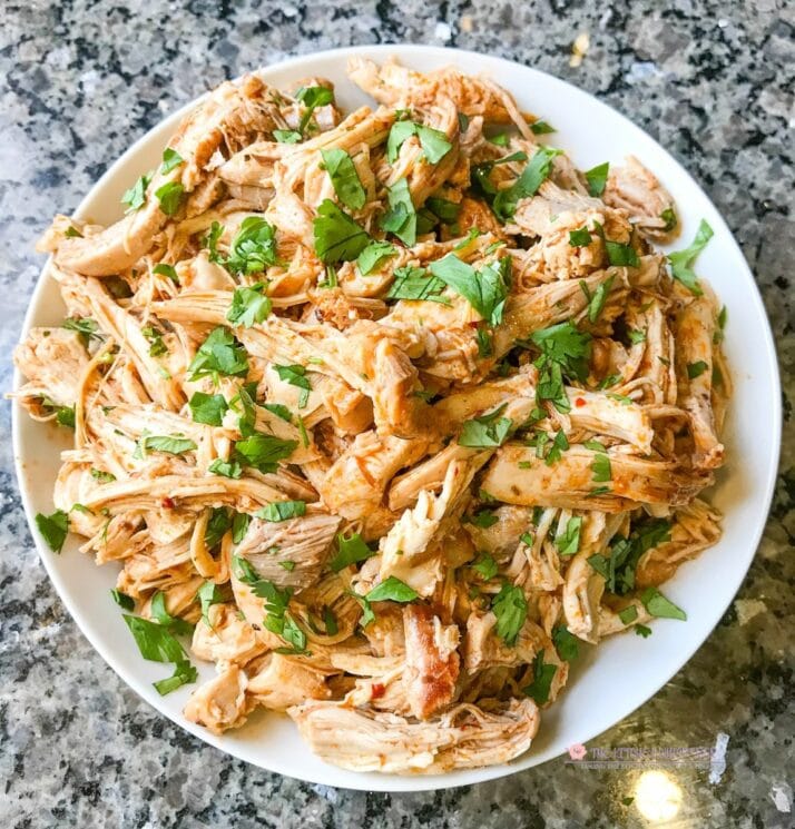 Healthy Instant Pot Appetizer Chicken for Nachos