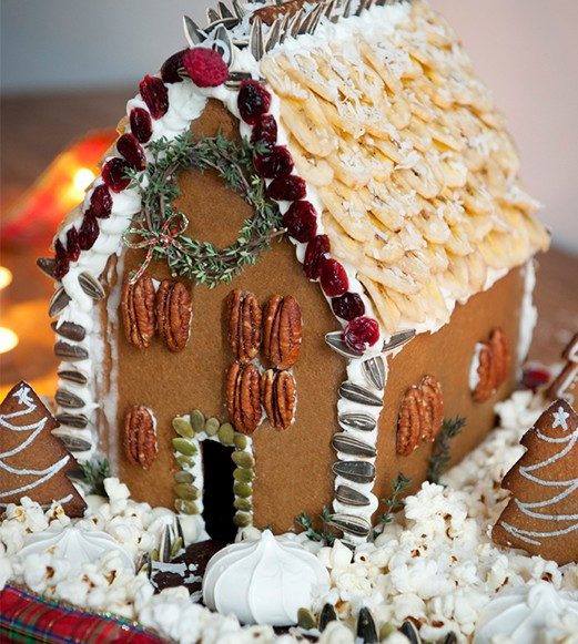 Healthy Gingerbread House