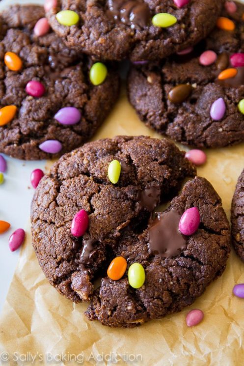 Healthy No Flour Chocolate Cookies Dessert