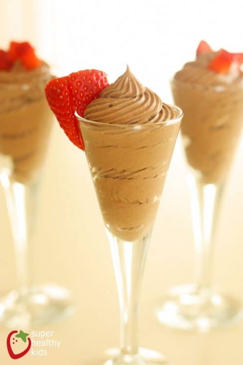 Thick and Creamy Chocolate Mousse Dessert for Kids