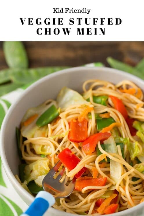 Veggie Stuffed Chow Mein