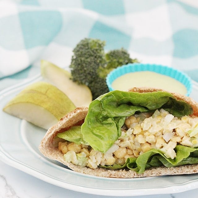 chickpea salad pita 02 640 square — Health, Kids