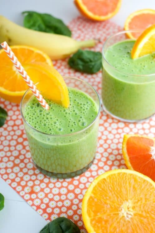 Green Julius Winter Smoothie for Kids