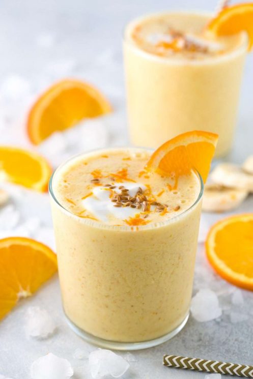 Healthy Orange Julius Smoothie