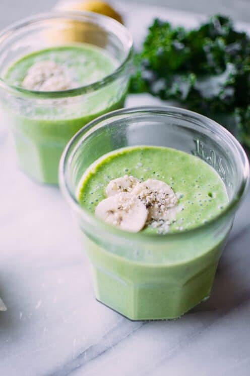 Dairy Free Tropical Coconut Green Smoothie