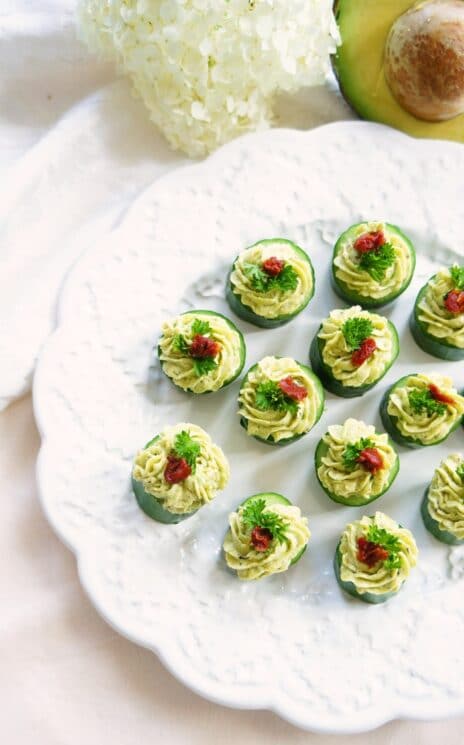 Avocado and Cucumber Cupcakes for St. Patrick's Day Fun Food green