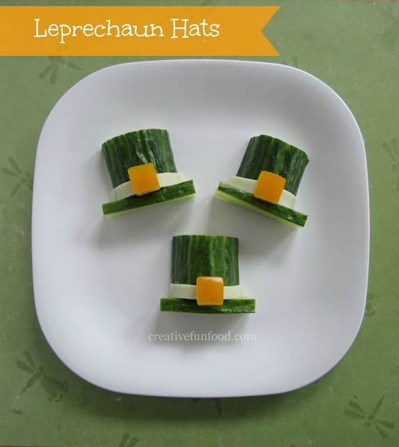 Leprechaun Hats Fun Food for St. Patrick's Day Ideas, 20 Fun and Healthy Food Ideas to Celebrate St. Patrick's Day