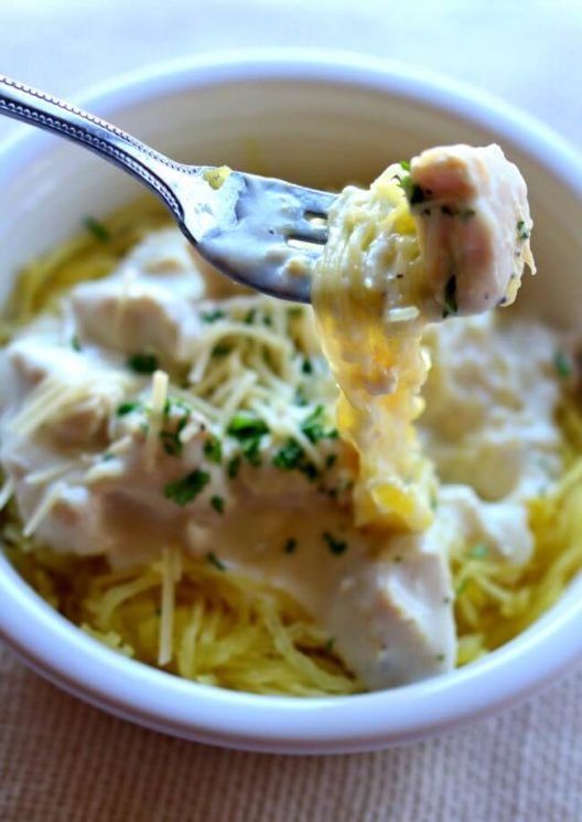 Instant Pot Chicken Alfredo Spaghetti Squash Healthy Dinner Ideas,Popular Healthy Instant Pot {One Pot} Meals