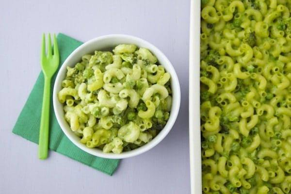 Green Mac and Cheese Fun St. Patrick's Day Food Ideas