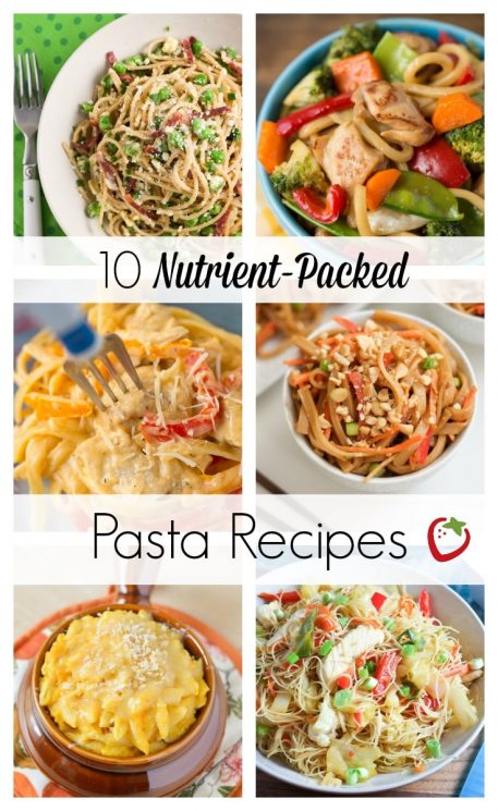 10 Nutrient-Packed Pasta Recipes