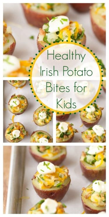 healthy Irish potato bites for kids