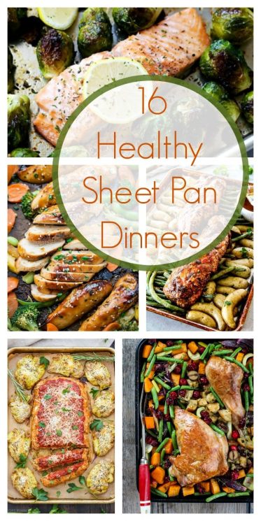 16 Healthy Sheet Pan Dinners