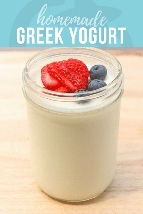 homemade greek yogurt