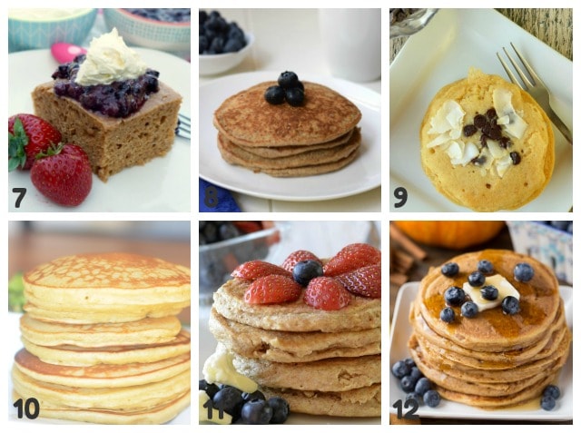 6 more homemade and healthy pancake recipe ideas