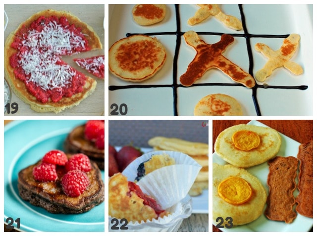 pancake ideas with shapes for kids