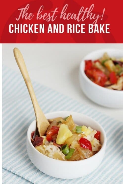 Easy Tropical Chicken and Rice Bake