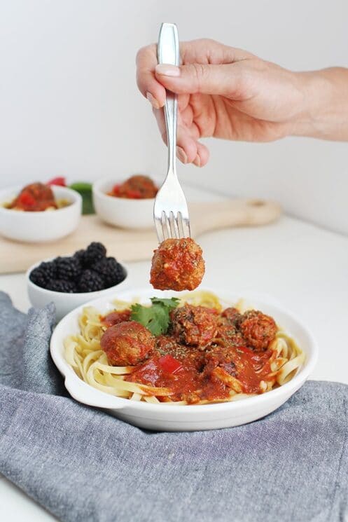 Veggie Packed Meatball Recipe