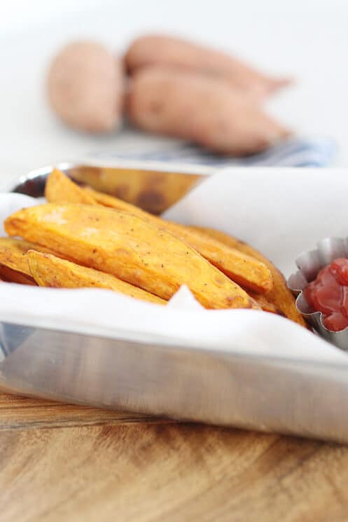 Air Fryer Sweet Potato Fries - Super Healthy Kids