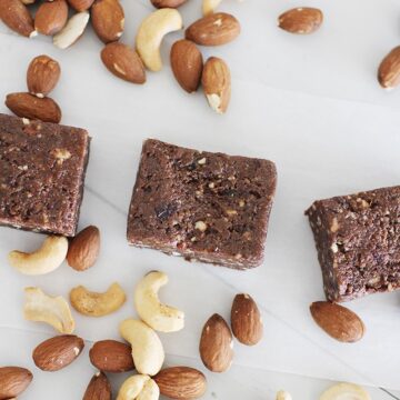 Sea Salt and Chocolate Homemade Rx Bars - SHK
