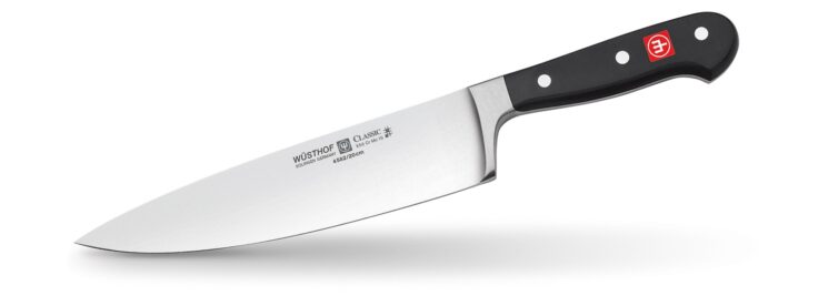 Knife for cutting spaghetti squash