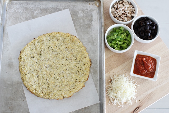 Cauliflower Pizza Crust