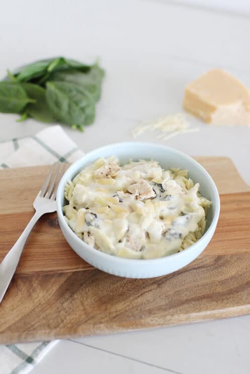 Creamy Artichoke Chicken Skillet