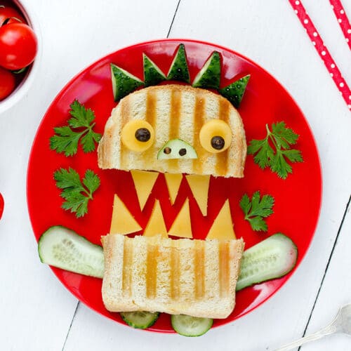 Monster Grilled Cheese - Super Healthy Kids