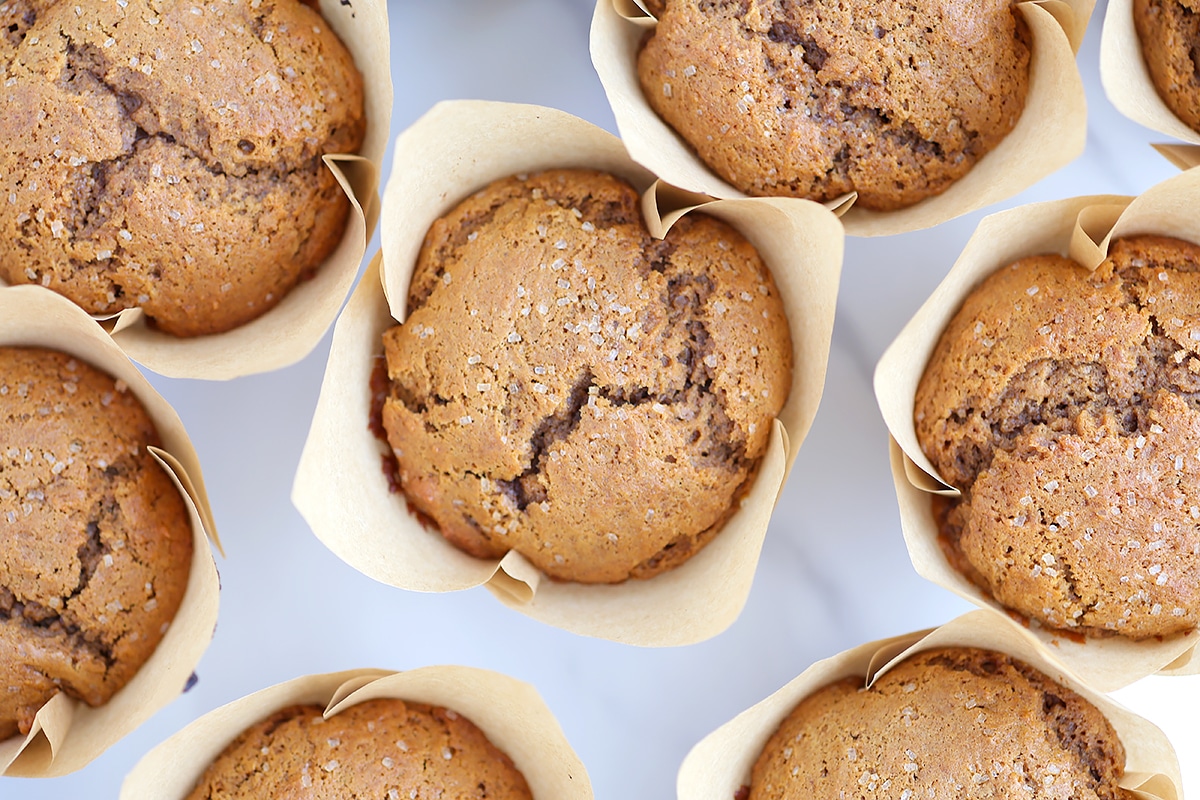 Homemade Gingerbread Muffins