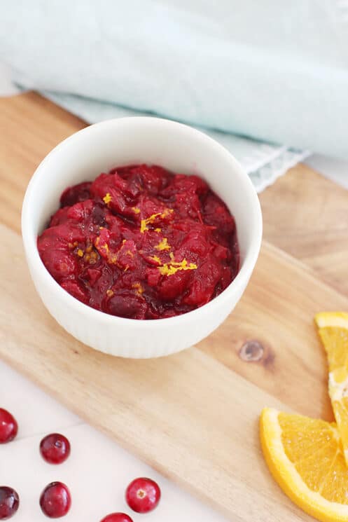 Homemade Cranberry Sauce