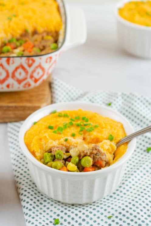 shepherd's pie with sweet potato topper