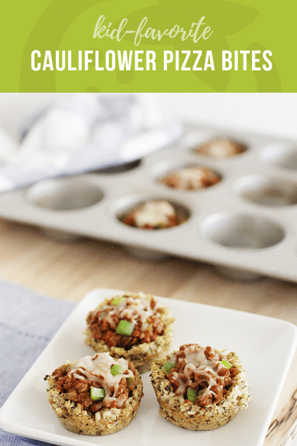 Cauliflower Pizza Bites | Healthy Ideas and Recipes for Kids