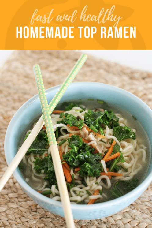 Fast and Healthy Top Ramen | Healthy Ideas and Recipes for Kids