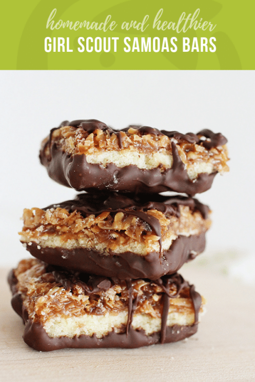 Girl Scout Samoas Bars | Healthy Ideas and Recipes for Kids