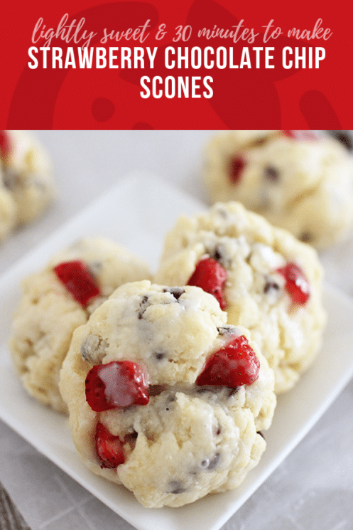 Strawberry Chocolate Chip Scones | Healthy Ideas and Recipes for Kids