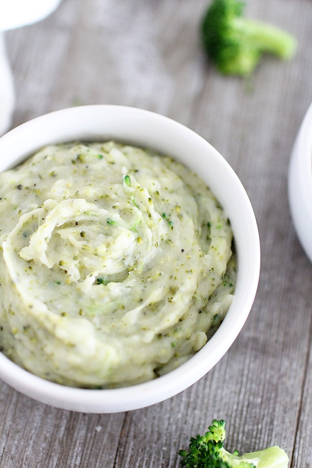 Fresh broccoli gives creamy mashed potatoes a boost of flavor and and nutrition. Make this savory side in one pot! broccoli mashed potatoes