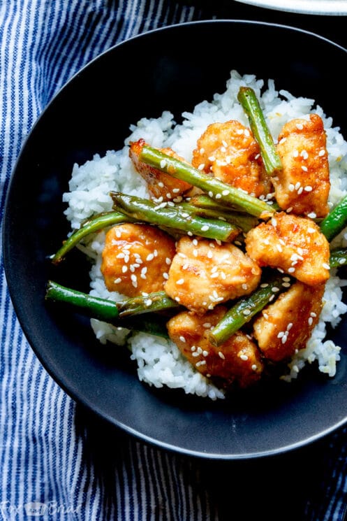 lemon chicken stir fry