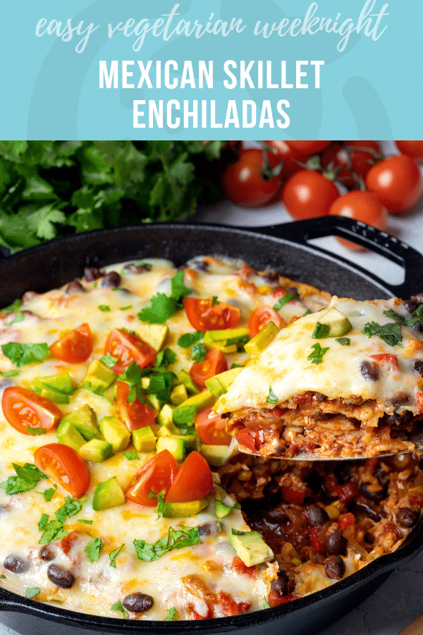 Easy Weeknight Mexican Skillet Enchiladas | Healthy Ideas and Recipes for Kids