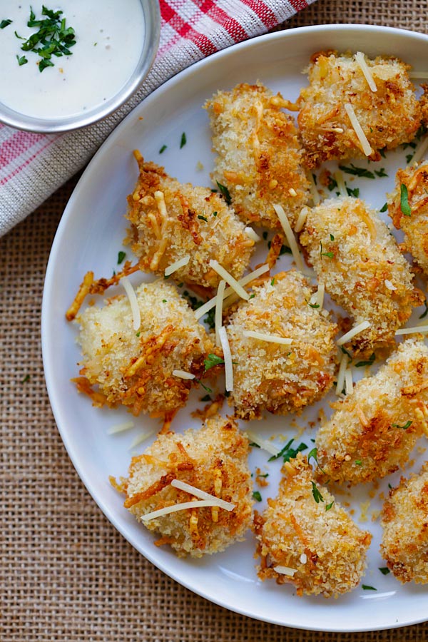Ditch the frozen nuggets! Try one of these top healthy homemade chicken nugget recipes you can feel proud to serve your kids. crispy baked chicken nuggets