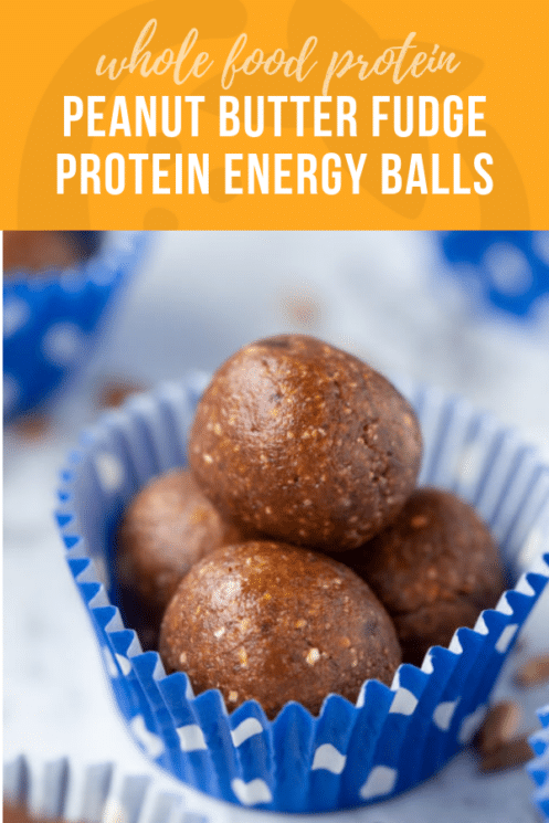 Whole Food Protein | Peanut Butter Fudge Protein Energy Balls | Healthy Ideas and Recipes for Kids