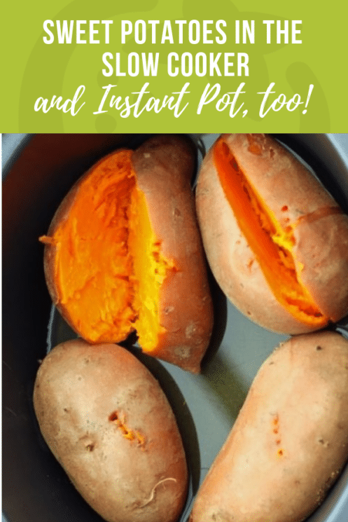 Sweet Potatoes in the Slow Cooker or Instant Pot | Healthy Ideas and Recipes for Kids