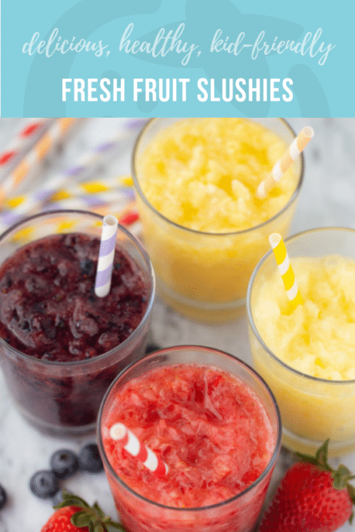 Reale frutta Slushies / Ricette sane e idee per i bambini / Super bambini sani