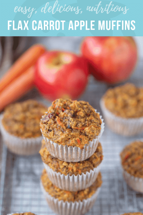 Flax Carrot Apple Muffins | Healthy Ideas and Recipes for Kids 