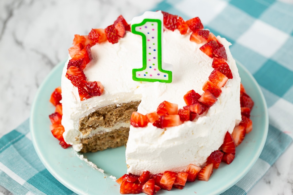 Healthy First Birthday Cake - Healthy Little Foodies