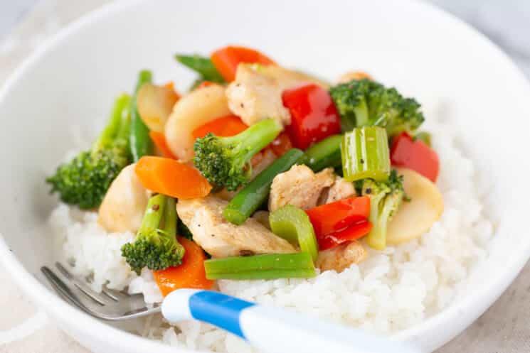 asian stir fry freezer meal